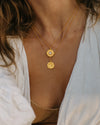 Gold necklaces