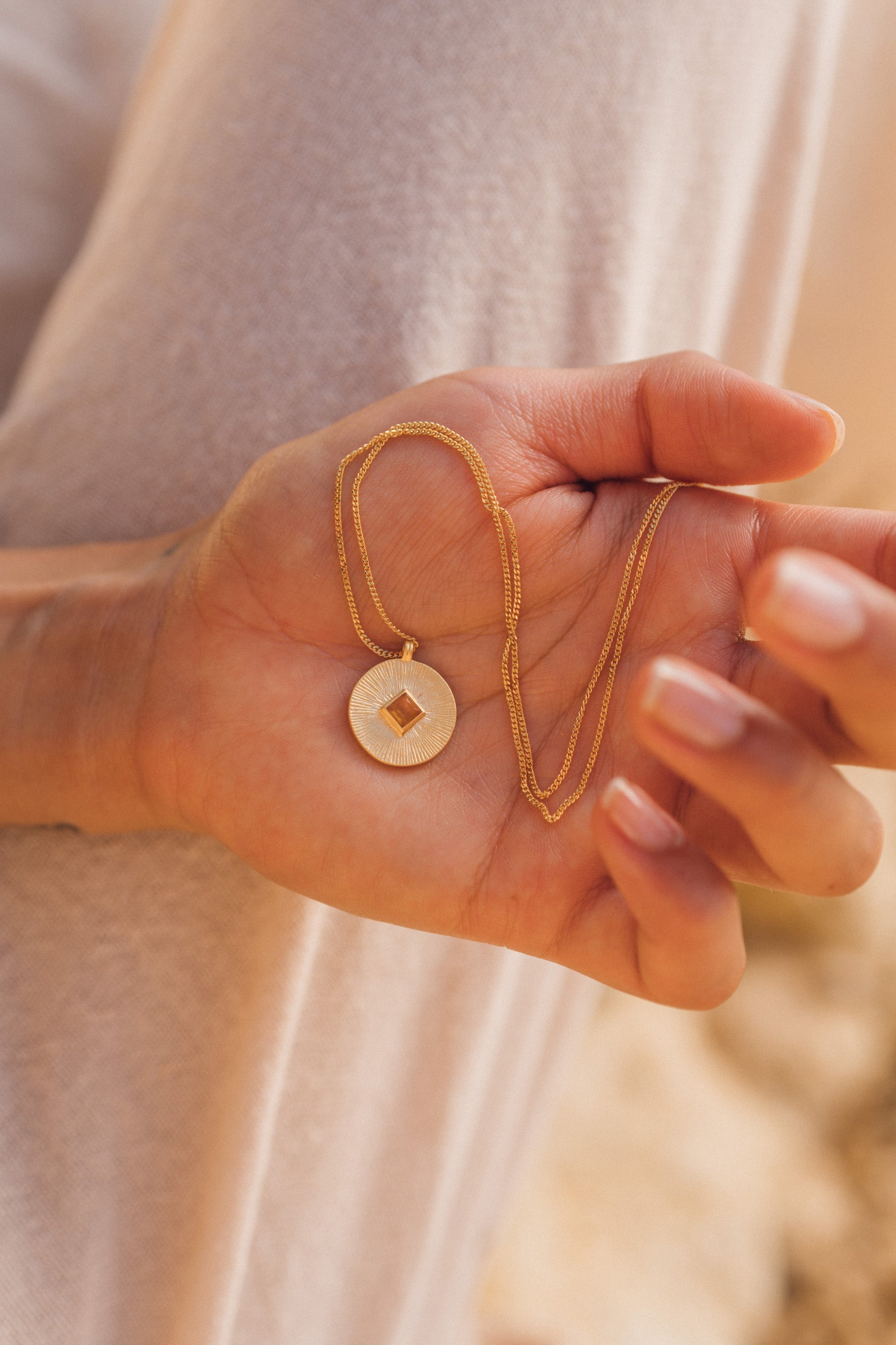 Necklace "You Are Golden"