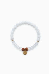 I Am Divine Armband Mondstein Bergkristall